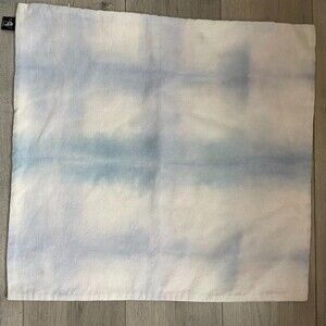 Throw pillow case cover tye dye pink purple ombre 22"